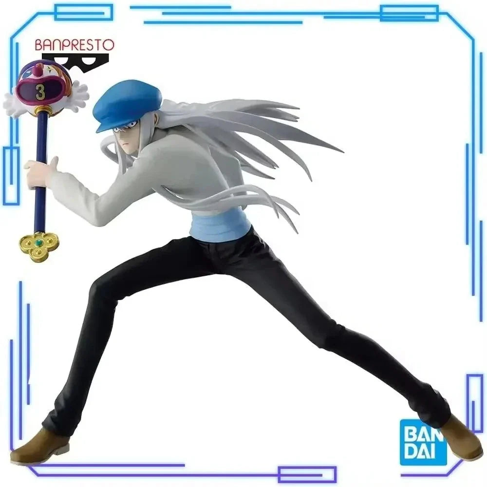 In Stock Bandai Original Genuine Banpresto Anime HUNTER×HUNTER Vibration Stars Kite Kaito 14cm Collection Model Toy Figures Gift
