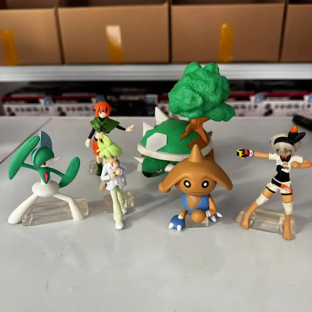 1：20 Scale World CANDY TOY Bea Hitmontop Wally Gallade Gardenia Torterra PB Limited Action Figure Model Toys