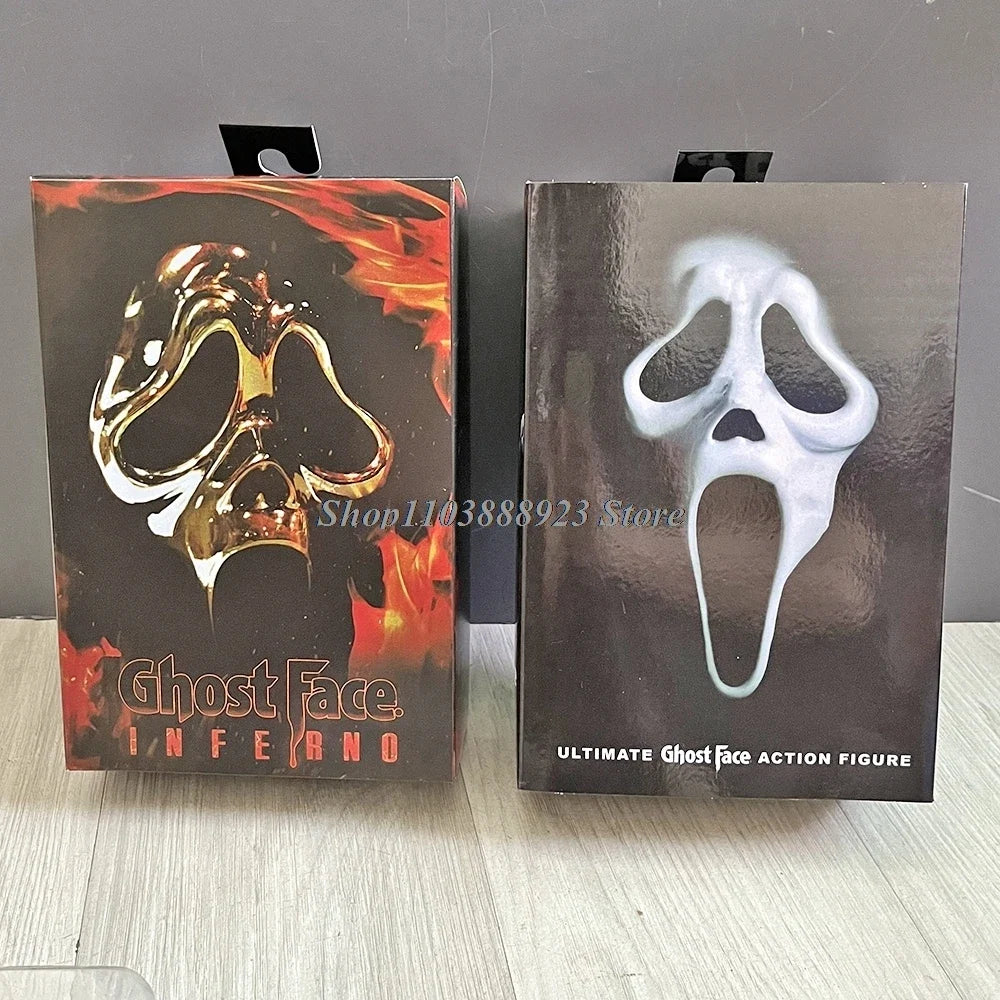Anime GhostFace Figure Neca Horror Ghost Nun Action Figures Toys Doll for Halloween Party Christmas Gift