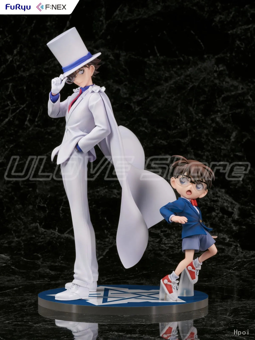 In Stock Original F:NEX DETECTIVE CONAN Kaitou Kid Conan Edogawa 1/7 Animation Figure Model Collection Gift Ornaments