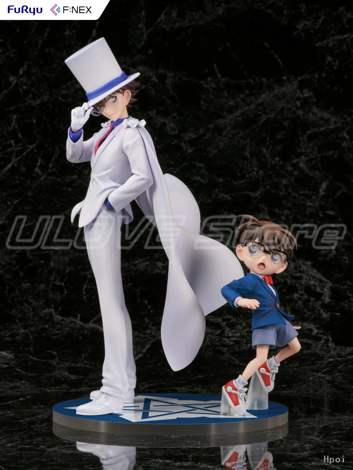 In Stock Original F:NEX DETECTIVE CONAN Kaitou Kid Conan Edogawa 1/7 Animation Figure Model Collection Gift Ornaments