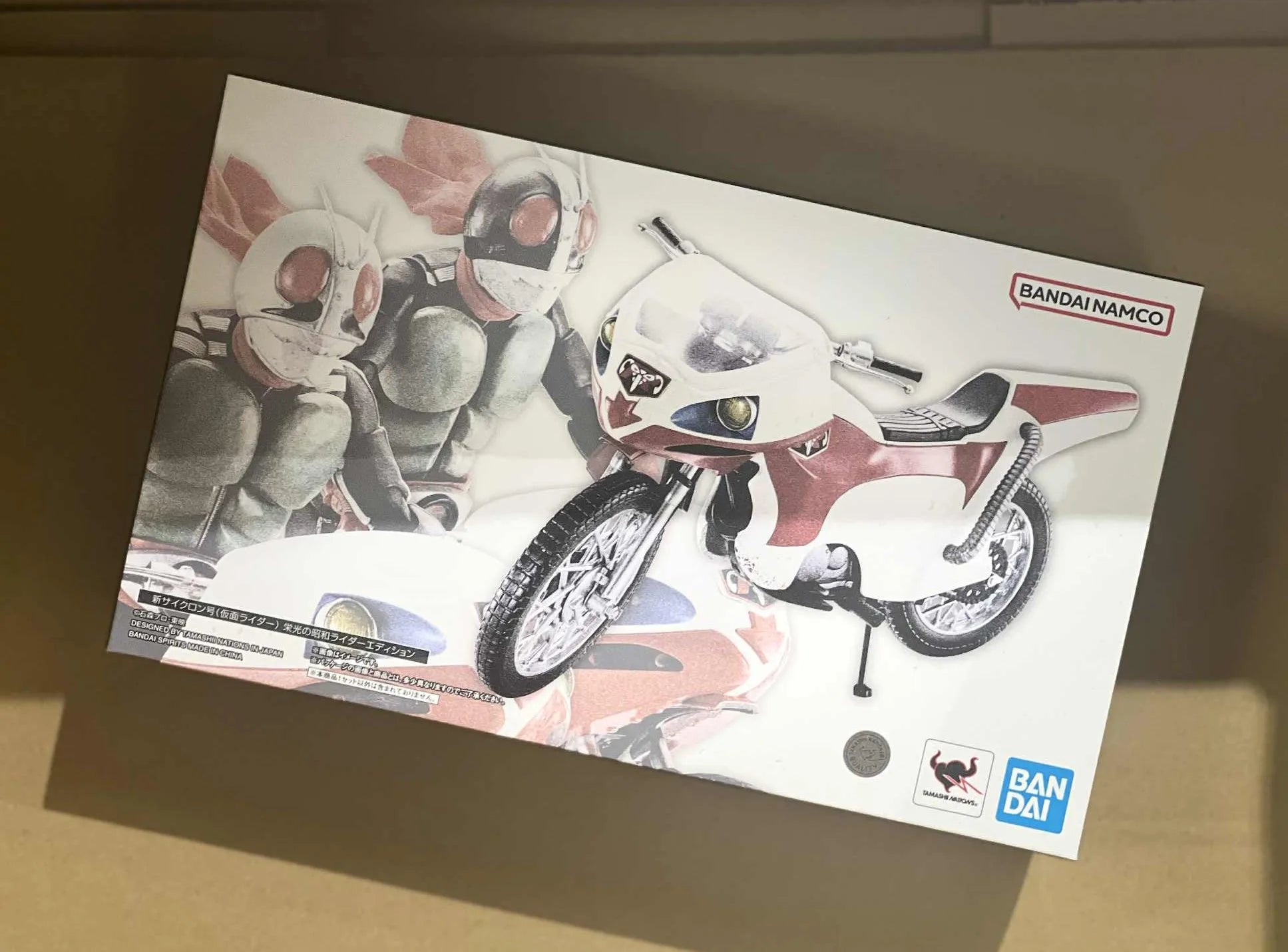 Bandai Shf Kamen Rider New No. 1 Edition New Cyclone And Showa Rider Action Figure Model Collectible Toys In Stock