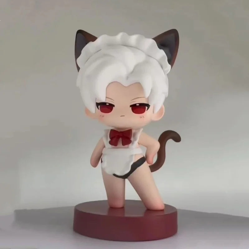 In Stock Game Anime Figur  ‌Love And Deepspace‌ Q Version Rafayel Zayne Aster Sylus Model Dolls Kids Toy Gift Collect Ornament