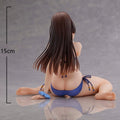Original illustration figurine Minazumi Kasane sitting action figures Minazumi figurine PVC Model Toys Ornament Statue Gift 15cm