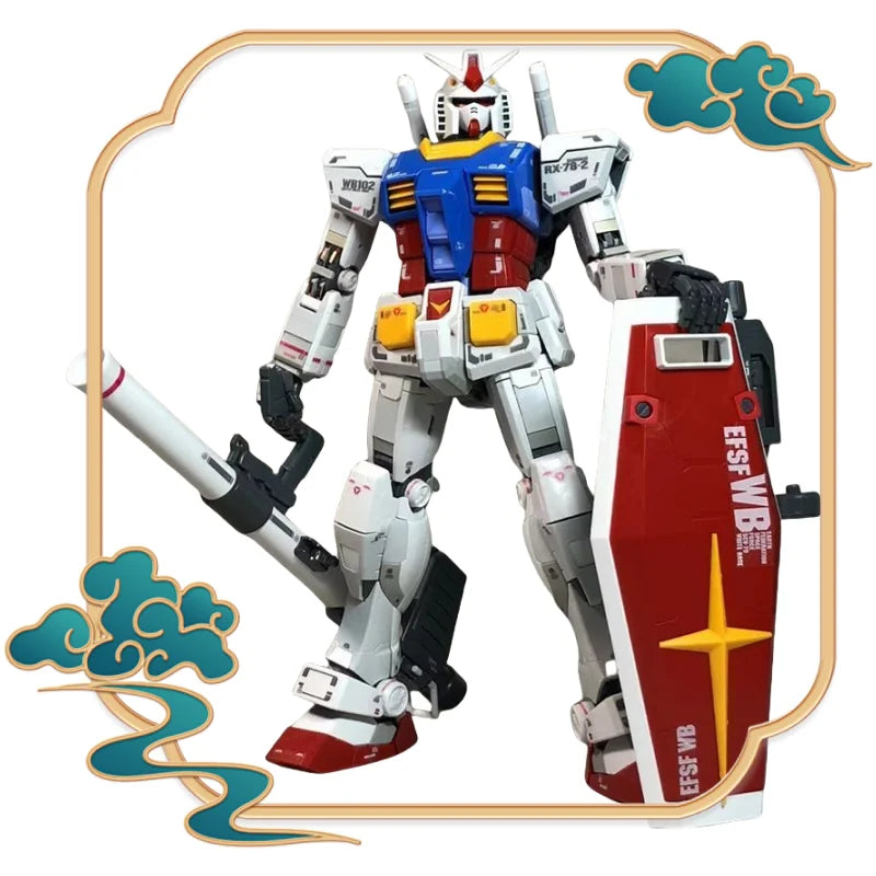 DABAN 6628 Ancestor MB RX-78-2 Perfect Strike MG 1/100 SEED DESTINY DIY Bausatz Actionfiguren Anime Modell Spielzeug Geschenk Freund