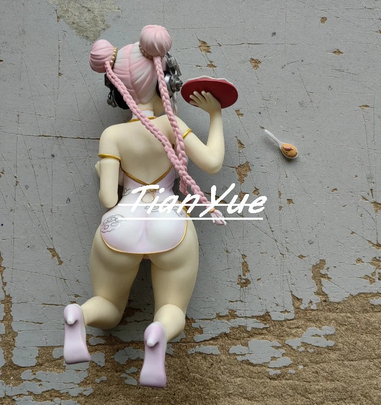 Anime Super Sonico Pink Cheongsam ver. PVC Figure Model Toys 16cm