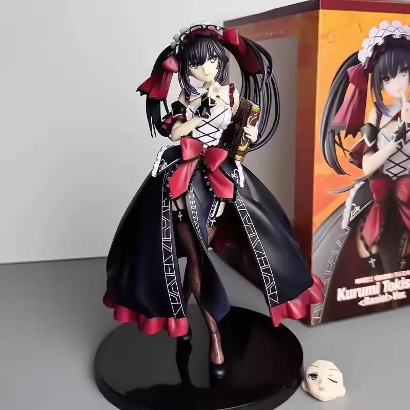 Date A Live Kurumi Tokisaki Anime Figure Nibelcole Gothic Lolita Spirit Collector Statue For Desktop Display Gift In Stock