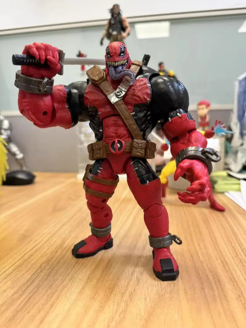 2024 New Original Marvel Legends Venompool Deluxe Exclusive 8" Action Figure Xmas Christmas Model Collectible Toy Birthday Gift
