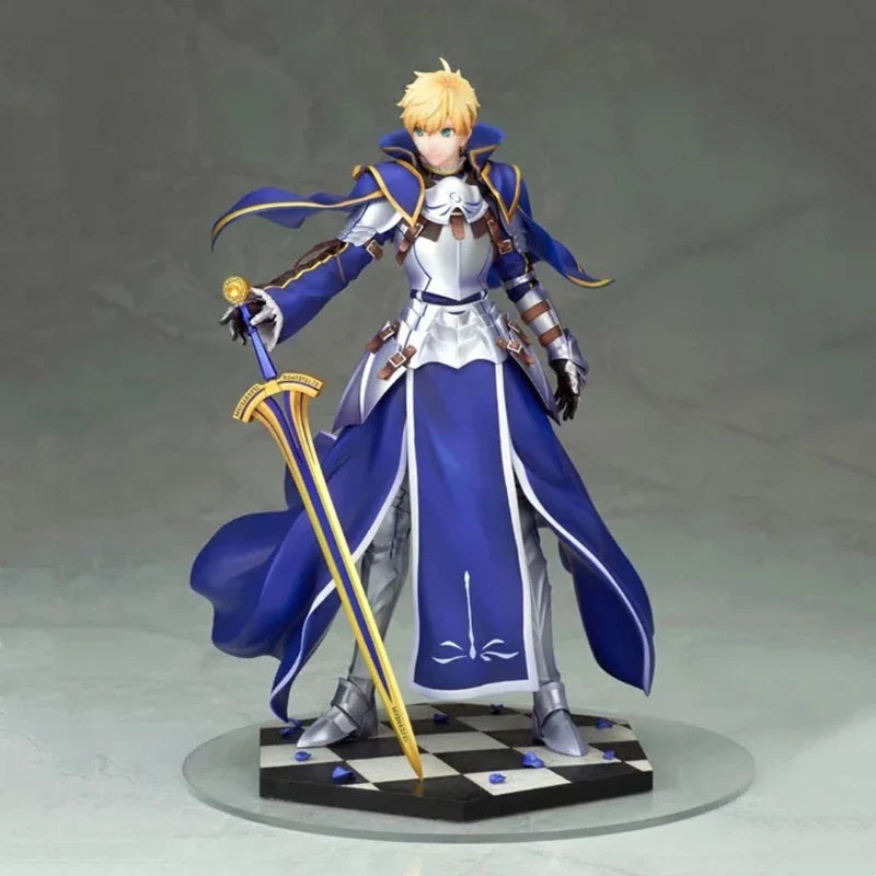 24cm New Fate/stay Night Arthur Pendragon Anime Figure Peripheral PVC Model Statue Desktop Decoration Ornaments Kids Gift Toys