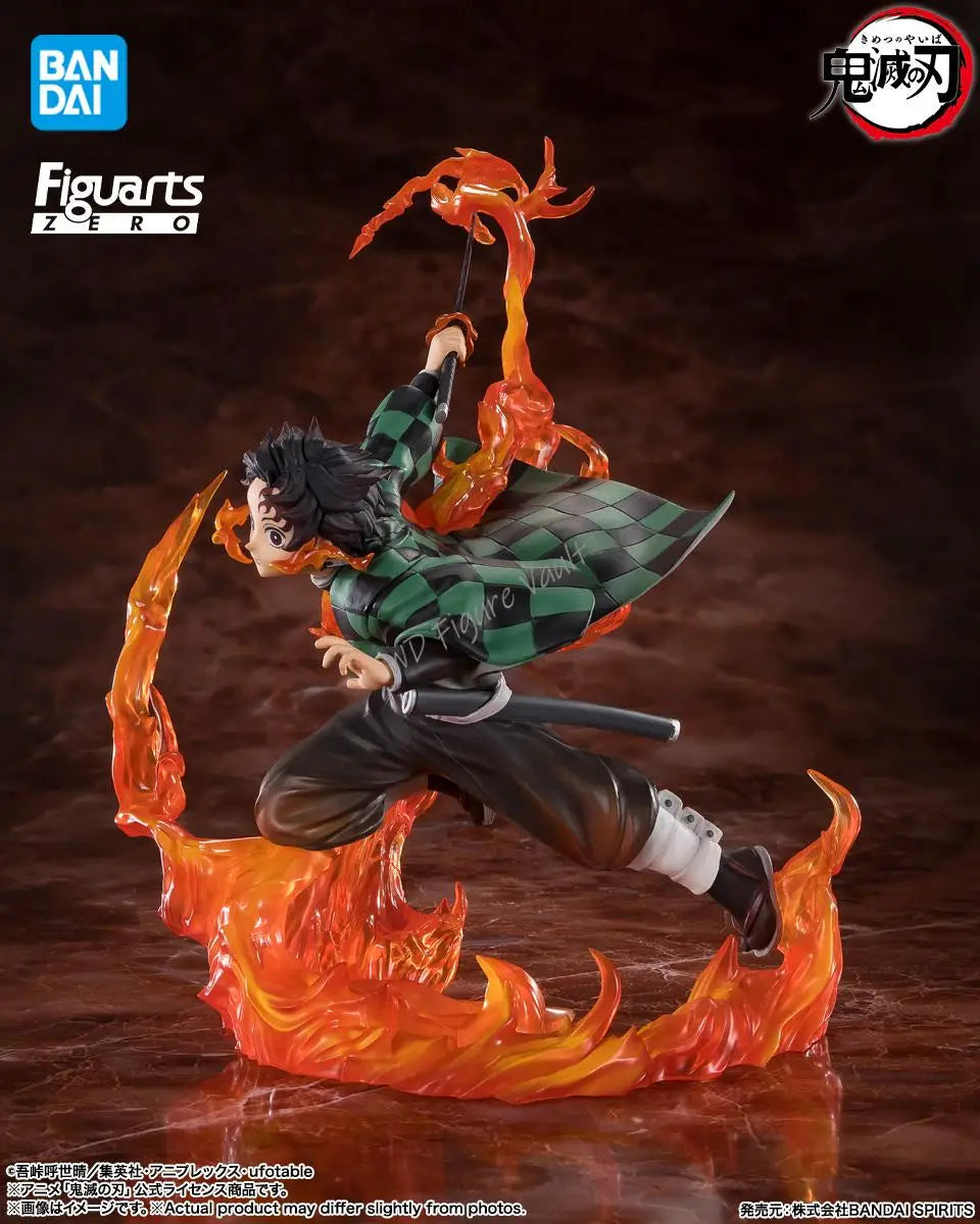 Bandai Officially Licensed Demon Slayer: Kimetsu no Yaiba Figuarts ZERO Tanjiro Kamado Purgatory ver  Genuine Original Toy Gift