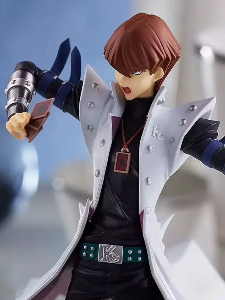 In Stock Max Factory Original: Pop Up Parade Yu-Gi-Oh! Duel Monsters Seto Kaiba Pvc Action Figure Anime  Model Toys Gifts