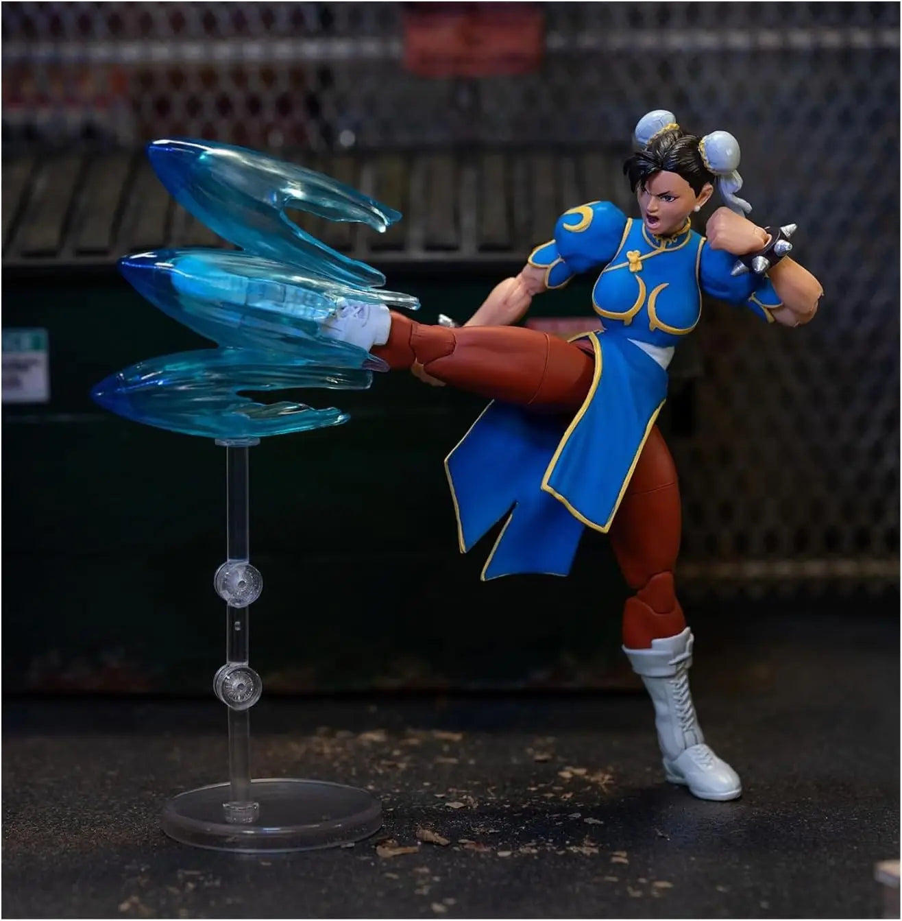 Jada toys Street Fighter II 6" Chun Li Action Figure Street Fighter 2: The Final Challengers Action Figure Model Doll