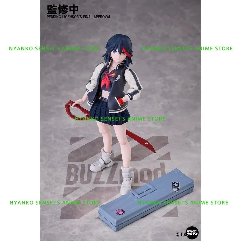 In Stock Aniplex BUZZ MOD. Kill La Kill Ryuko Matoi 14cm Action Figure Anime Model Trendy Toys Desktop Gift Collectible