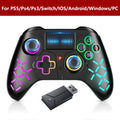 For PS5/PC/Steam Console Controller Wireless Gamepad W/ Turbo Dual Vibrate Gaming Joystick Game Remote Control Handle Rocker