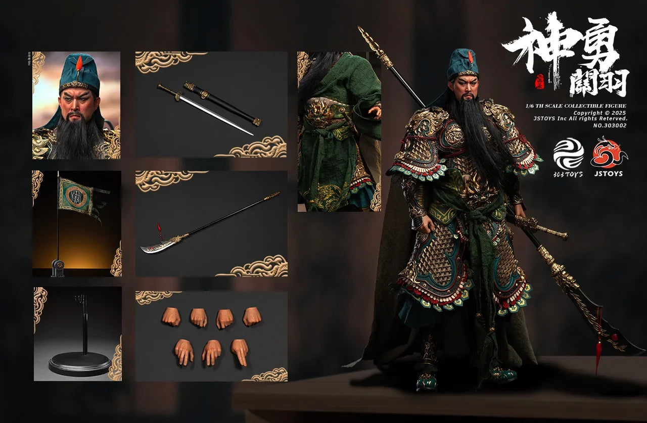 In Stock 303 Toys Guan Yu Yun Chang Red Rabbit Horse Three Kingdoms Series 1/6 Action Figure Precious Collection Of Figurines