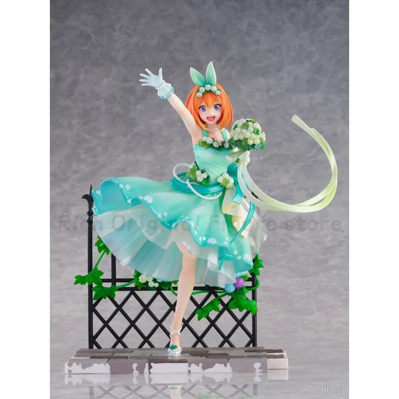 SSF The Quintessential Quintuplets Nakono Yotsuba -Floral Dress Ver 26.1cm 1/7 Anime Characters Model Figures Collection Holiday