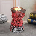 Resin Figure Berserk Skull Statue  Action Anime Figurine Model Candlestick Halloween Decoration Toys