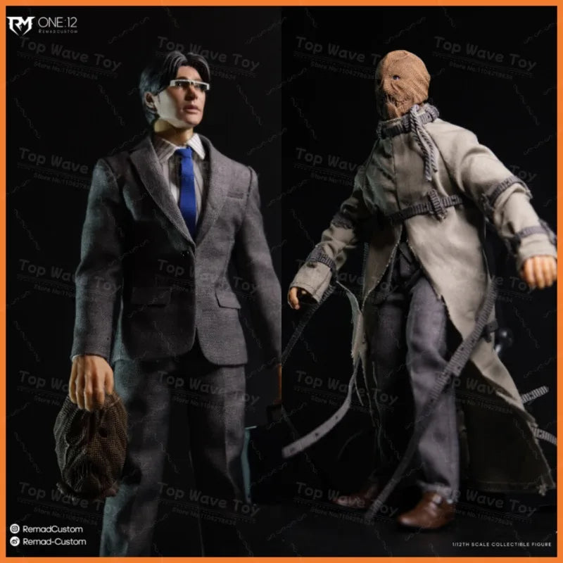 New Stock Remad Custom 1/12 RM003 Gotham Scarecrow Batman Villain Classic Movie Male Soldier Full Set 6-inches Action Figure Toy