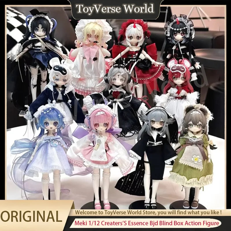 Original Meki 1/12 Creaters'S Essence Bjd Blind Box Actionfigur Kawaii Mystery Box Gelenkbewegliches Sammlerstück Geburtstag Spielzeug Geschenk