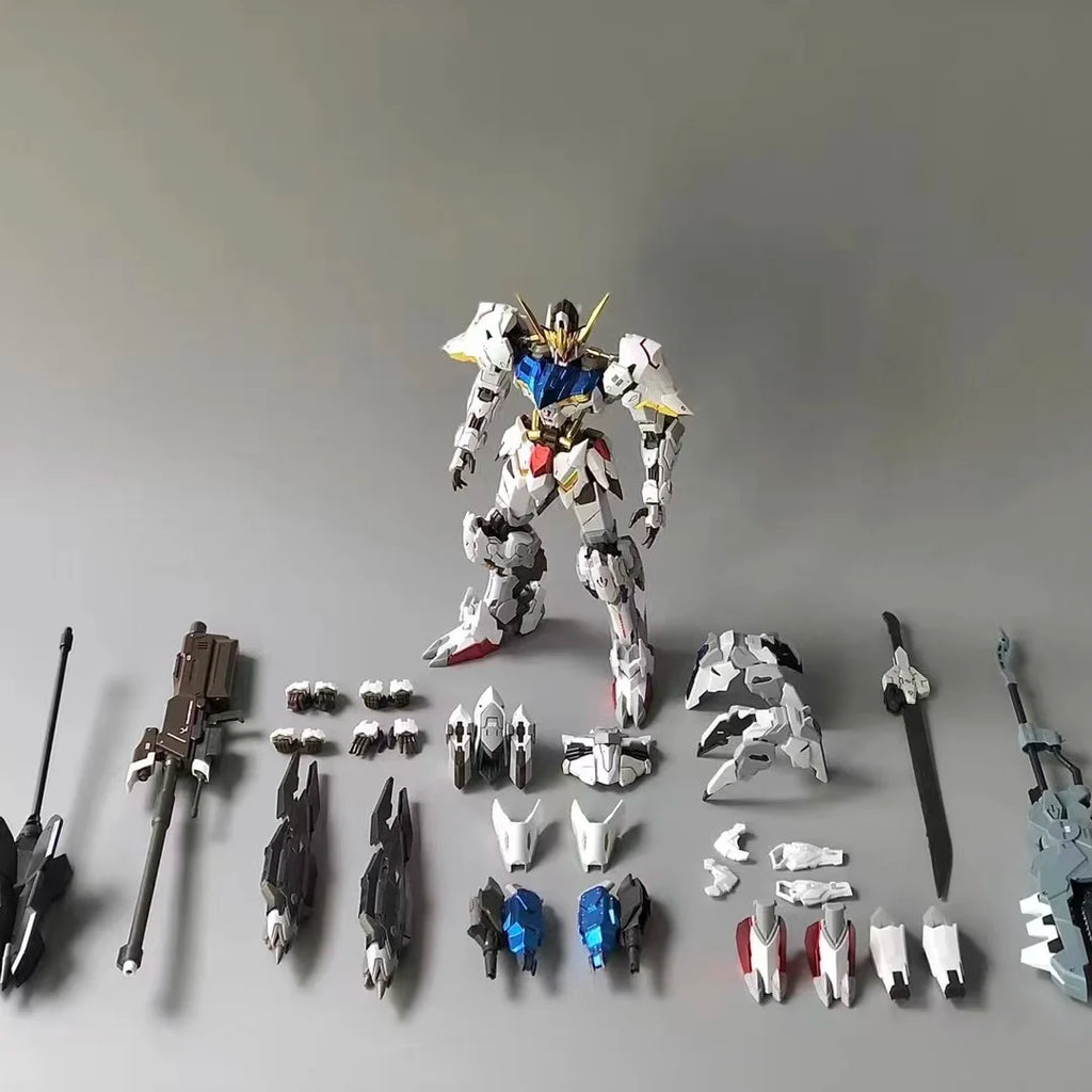 Mg 1/100 Iron Blood Barbatos Hirm Daban 8818 Model Robot Mecha Assembly Model Action Figures Children'S Educational Toys Gift
