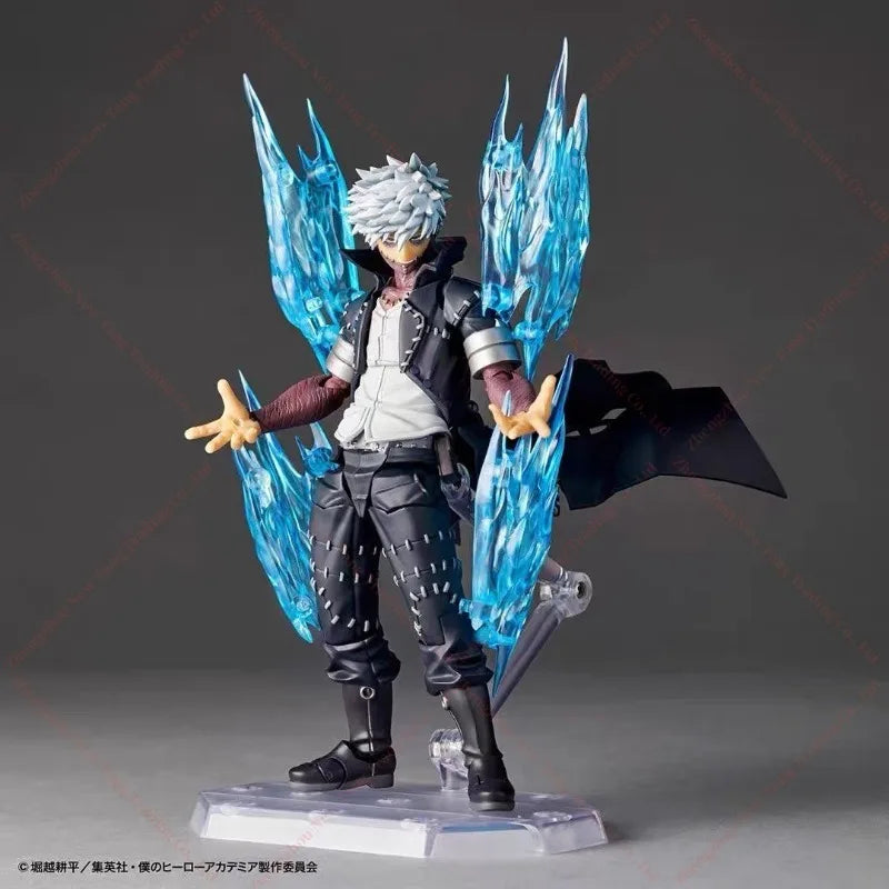 Original Kaiyodo My Hero Academia Amazing Yamaguchi Revoltech NR042 Dabi In Stock Anime Action Collection Figures Model Toys