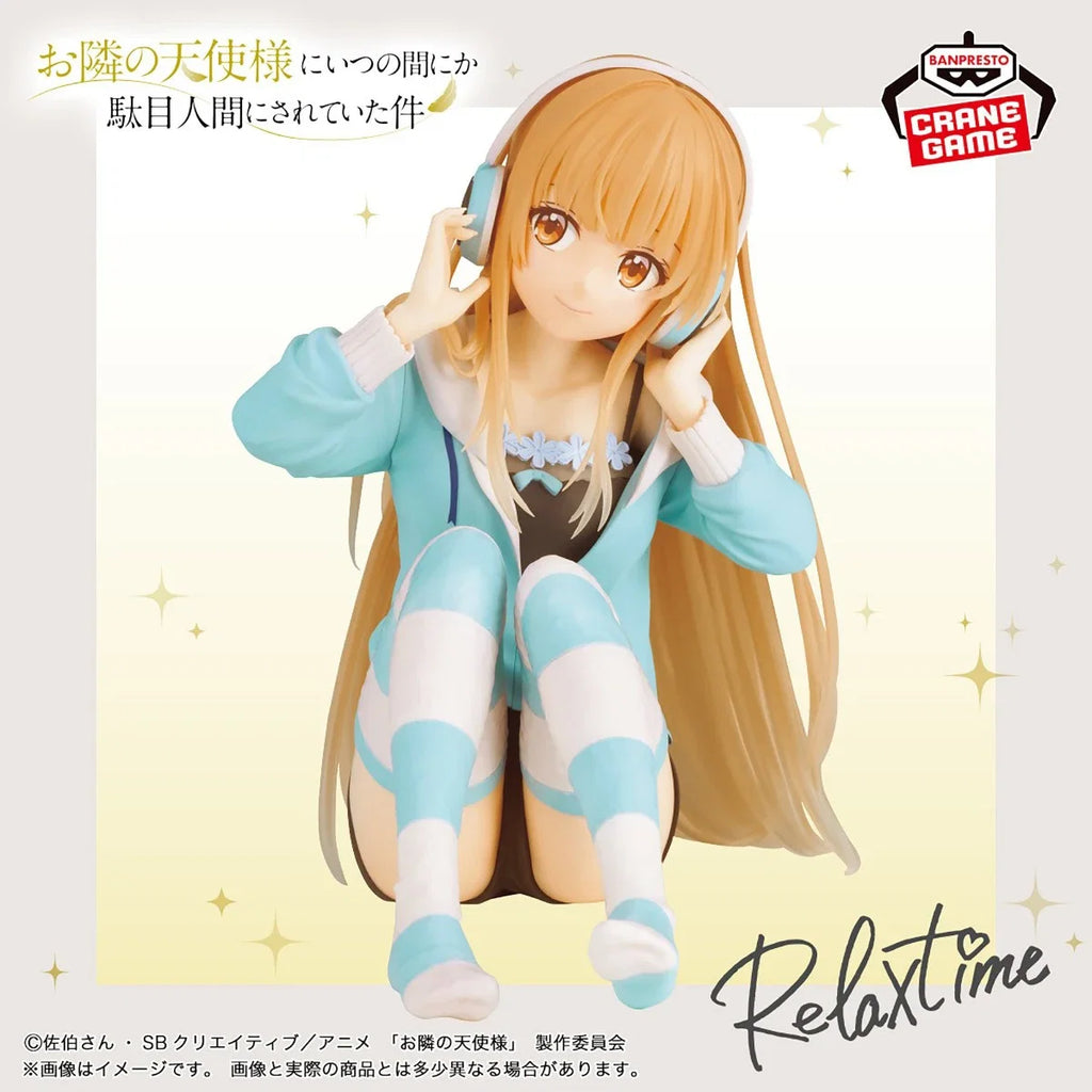Original in Stock Bandai Spirits BANPRESTO Relax Time Otonari No Tenshi-sama Ni Itsunomanika Shiina Mahiru Collection Series