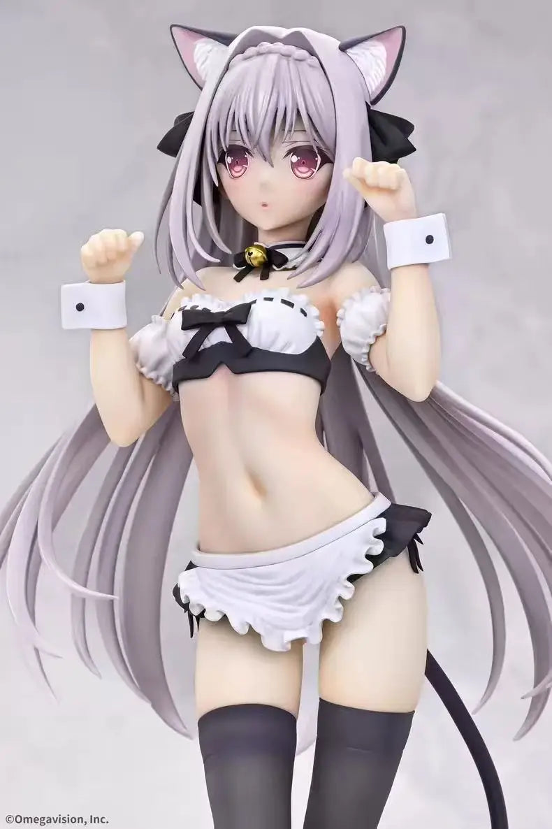 Omevision Sakuraguchi Temple Moon God Figure Cat Ear Maid Natural Color Statue Tsuki Ni Yorisou Otome No Sahou Otaku Otaku Gift