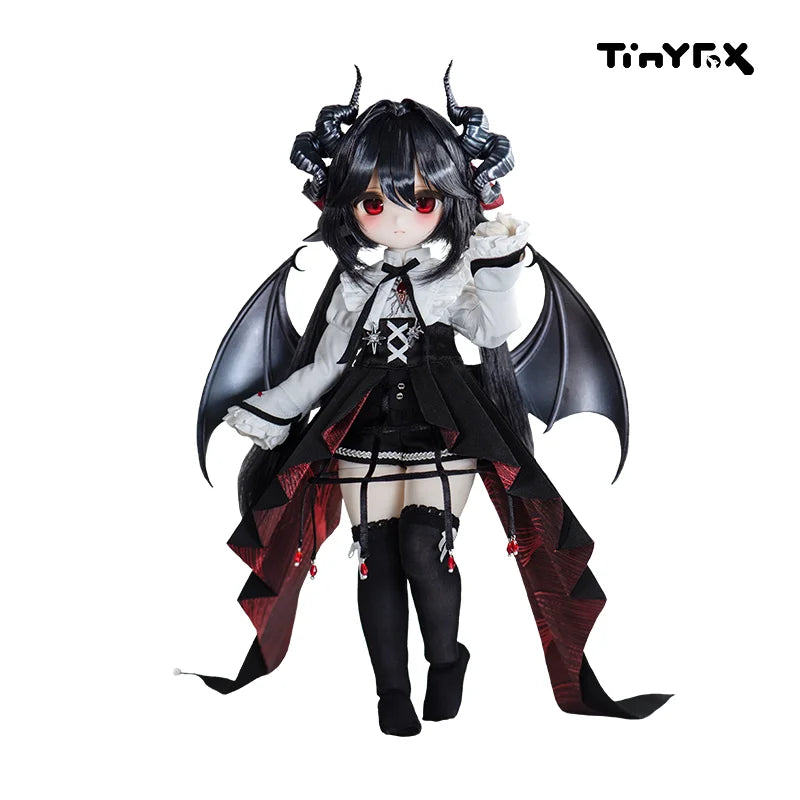 Offizieller Tinyfox Dark God Grafa Mjd 1/6 bewegliche Puppe Jubiläums-Stil Komplettset 2D Sammlerstück Modell Mädchen Geburtstagsgeschenk