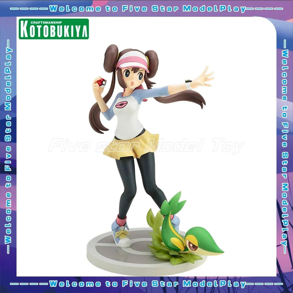 In Stock Original KOTOBUKIYA ARTFX J Pokémon Mei with Vinegar Snake 1/8 Action Figure Model Toys Gifts Collection