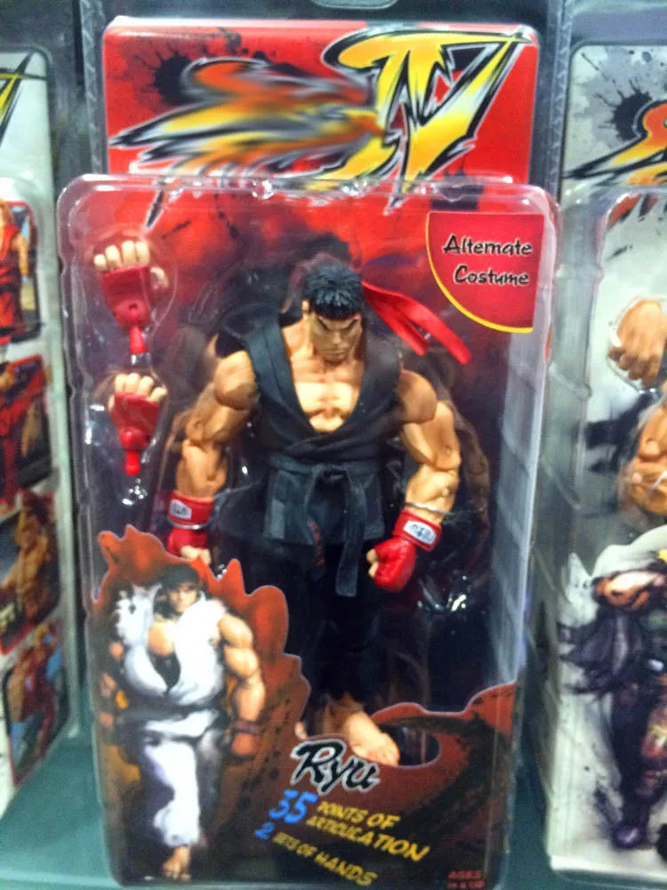 NECA Ken Ryu Figure Chun Li Hoshi Akuma Chunli Gouki Guile Action Figure Toy Doll Gift Movable Decoration Birthday Gifts