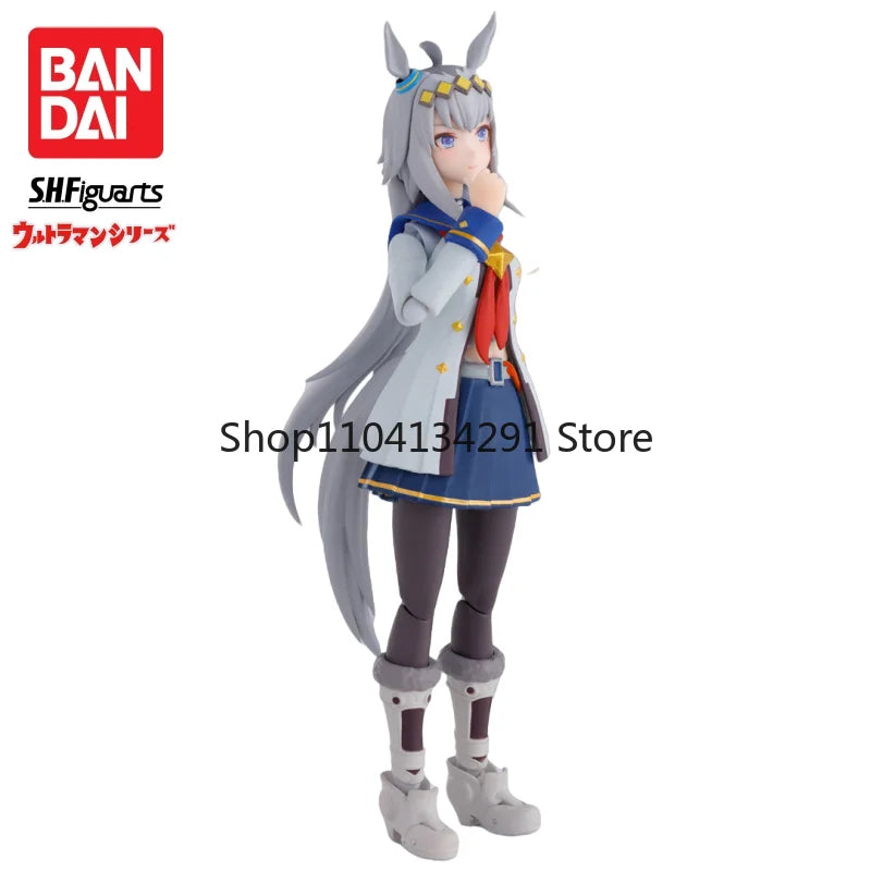 Original Bandai Soul Limited Edition Bandai SHF Umamusume Pretty Derby Small Chestnut Hat Model Figurine Children's Toy Gift