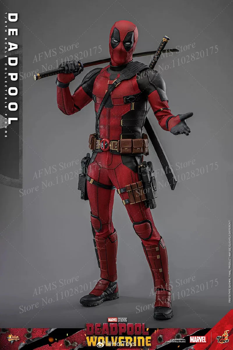 HT HotToys MMS746 1/6 Scale Collectible Figure Deadpool Wolverine Ryan Reynolds Full Set 12Inch Men Soldier Action Figure Model