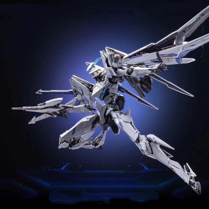 MOSHOW Supreme Class Unleashed Mecha Ubp-R02t Gyrfalcon Assembly Model Kit Action Figures Alloy Skeleton Toy Collect Ornaments