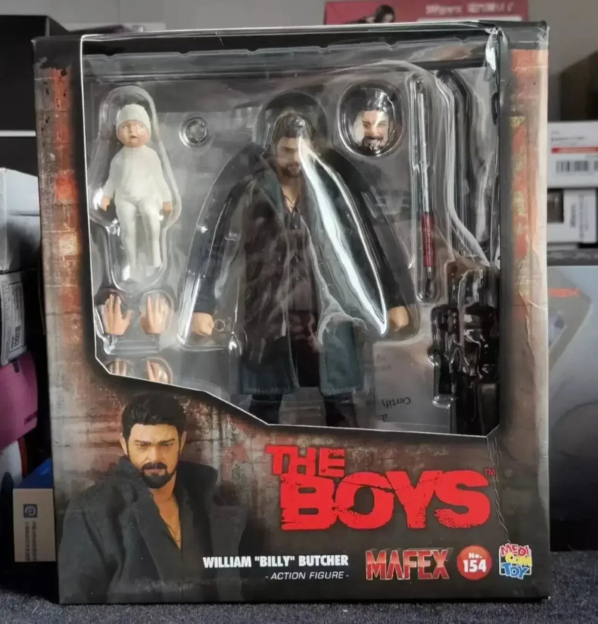 Original MAFEX NO.151 NO.154 No.187 1/12 The Boys Homelander John Starlight Annie Earving 6" Billy Butcher Action Figure Toys