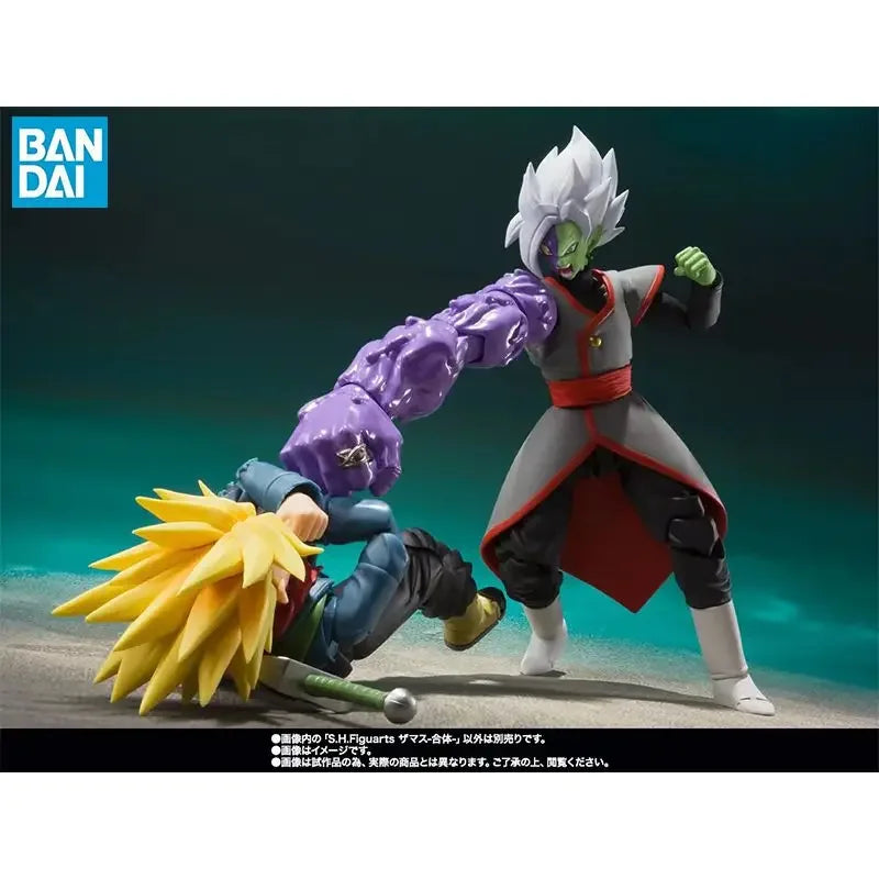 In Stock Bandai Genuine Original S.H.Figuarts Zamasu Dragon Ball Anime Action Collection Figures Model Toys For Boys /Girls GIFT
