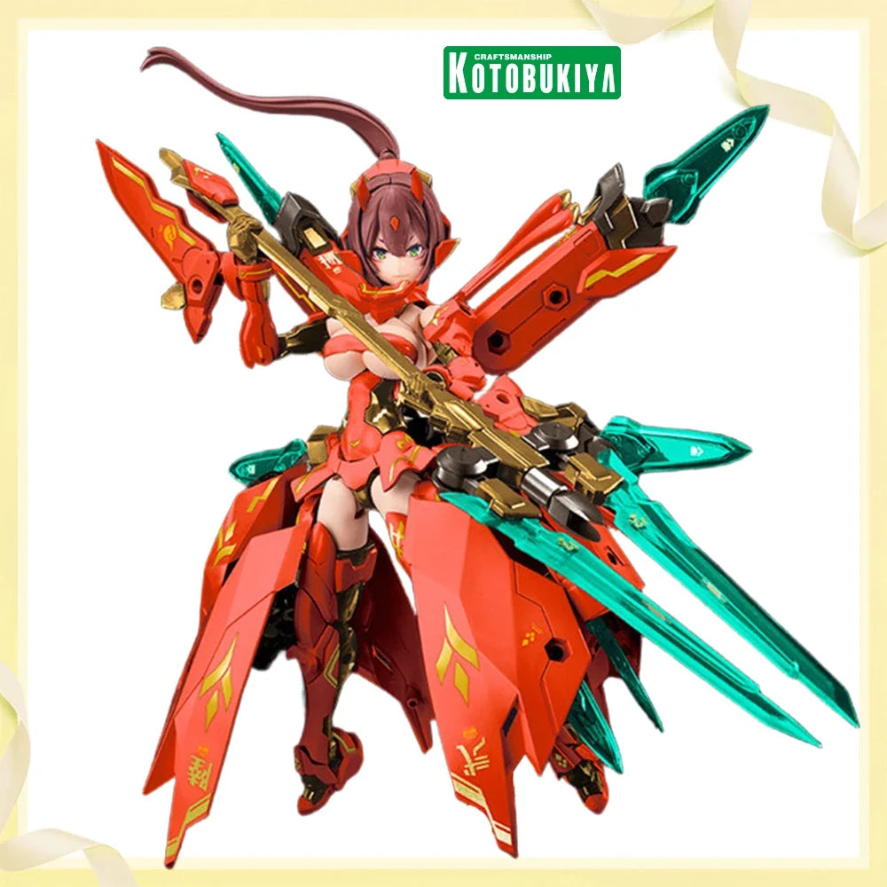 In Stock Original Kotobukiya Megami Device (12) - Asra Nine-tails - Homura Anime Figure Action Figure Model Decoration