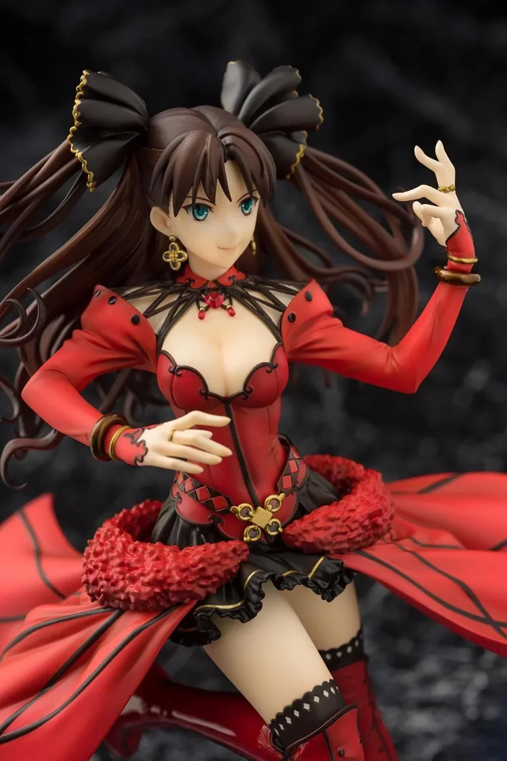 Original 1/8 Fate / Grand Order Fate Tohsaka Rin figure  Action Anime Figure Model Toys 18cm