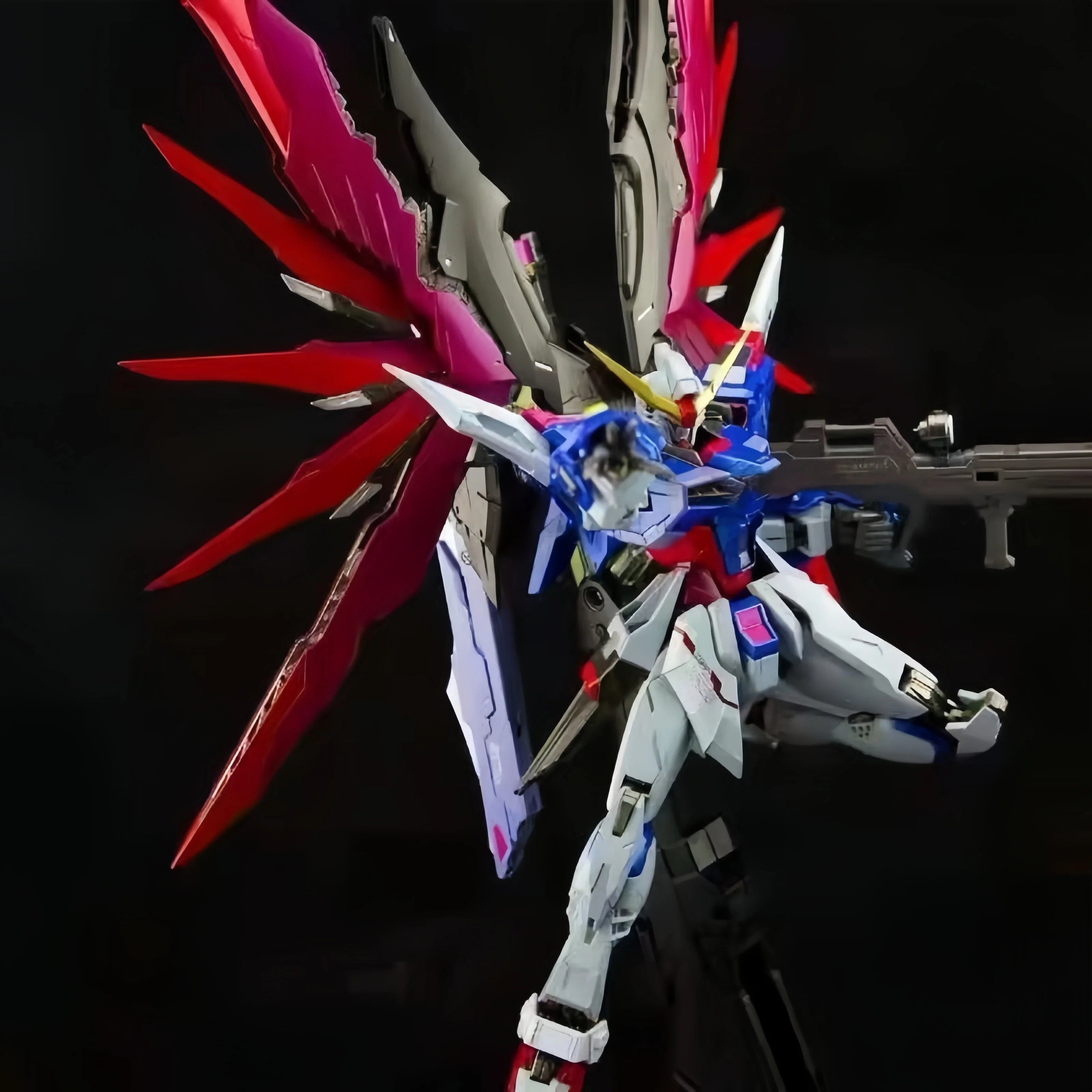 New  Action Gdm Mecha Figure Mg Astray 1:144 Strike Freedom 2.0 Figurine Assembly Model Collectible Decoration Toys Gifts