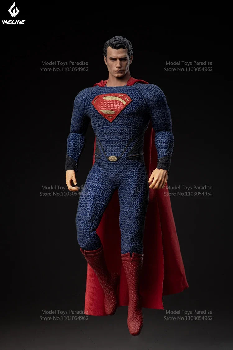 In Stock WELIKE TOYS 1/12 Collectible Toys Superman Hero Kryptonians Son Movable Soldier Full Set 6'' Action Figure Model Gifts