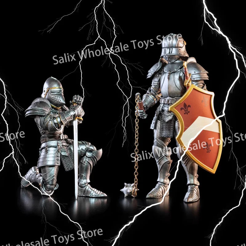 Four Horsemen Studio Mythic Legions Valiant Knight Outpost Zaxxius T.U.5.C.C. Amine Action Figure For Kids Gifts Toys Customized