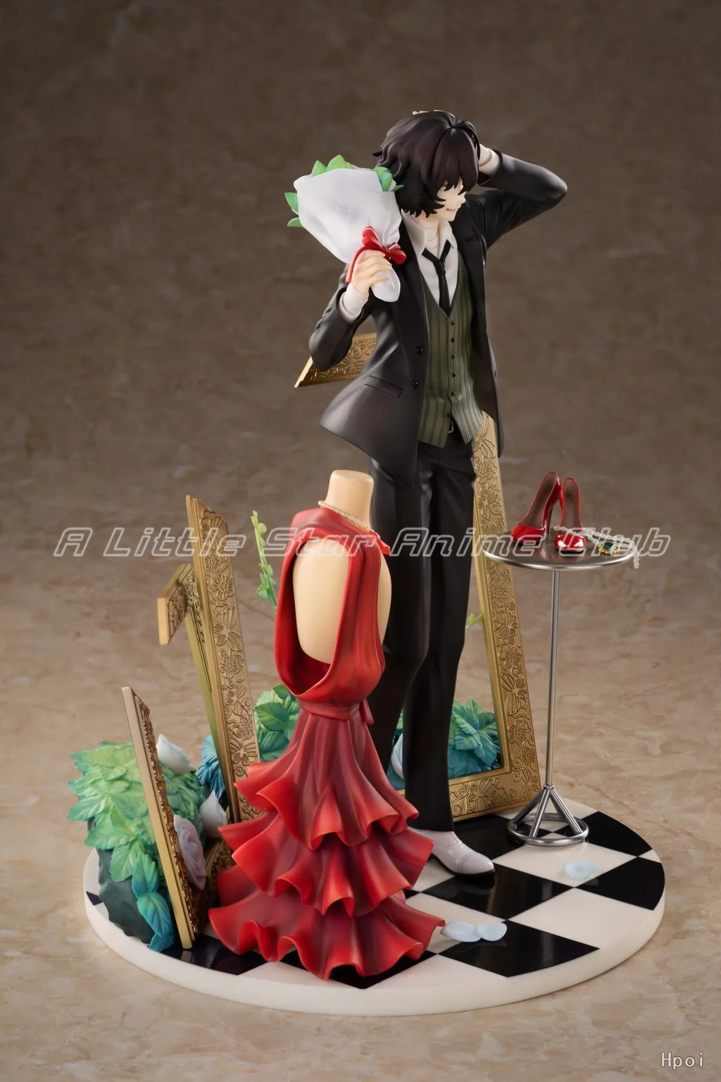 In Stock Original HobbyMax BUNGO STRAY DOGS Dazai Osamu Formal 1/7 PVC Animation Figure Model Toy Gift
