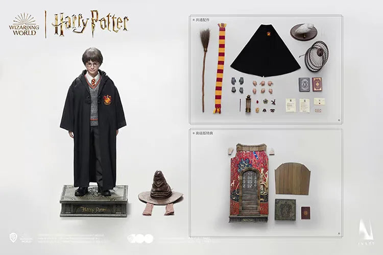 In Stock INART 1/6 Harry Potter and The Philosopher's Stone Anime Movie Figure Moveable Doll Room Ornament Collectible Gifts