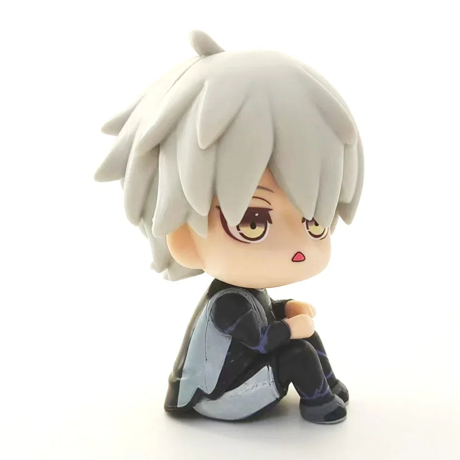 BLUE LOCK Action Figures Isagi Yoichi Bachira Meguru Anime Figure Q Version Figurine PVC Collectible Model Kids Doll Toys Gifts