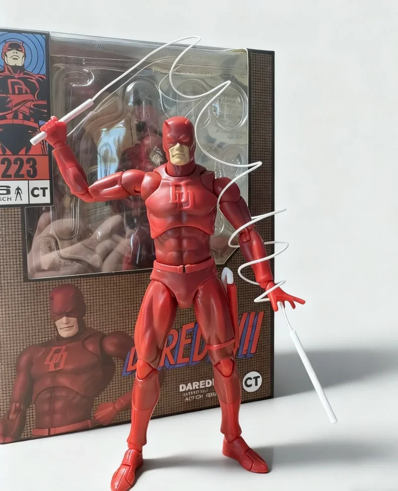 Daredevil Mafex 223 Comic Version Anime Action Figure Shf Collectible Model Statue Figurine for Children Birthday Gift