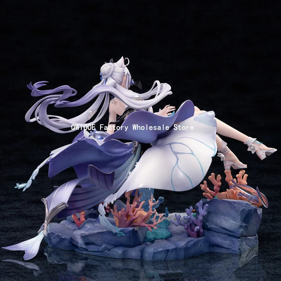 Original Genuine MiHoYo Honkai Impact 3 19.9cm Kiana Kaslana Action Figures Statue PVC Model Girl Toy Collection Gifts QWIOOE