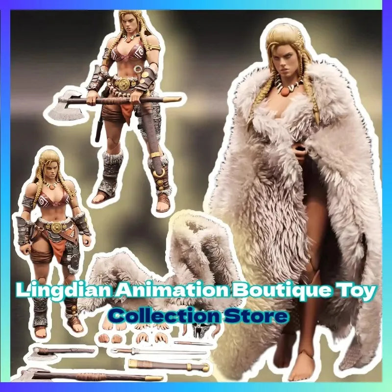 Auf Lager XesRay Fight for Glory 1/12 Actionfigur Combatants 2025 Event Exclusive Gold Hildr 6 Inch Anime Modell als Geschenk