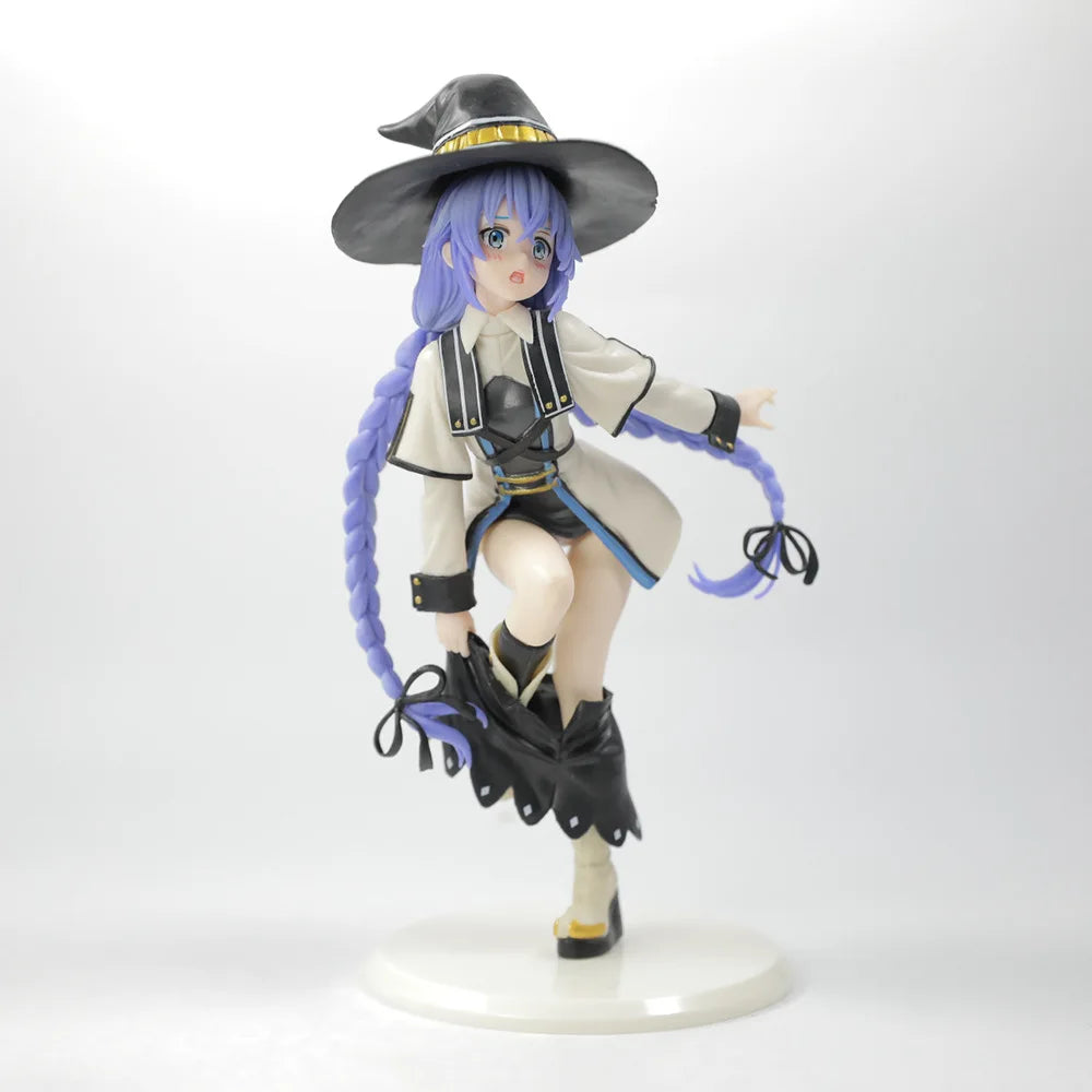 Anime Eris Boreas Figure Toys Mushoku Tensei Action Figures Eris Greyrat Figure Model PVC Collectible Statue Decoration Dolls