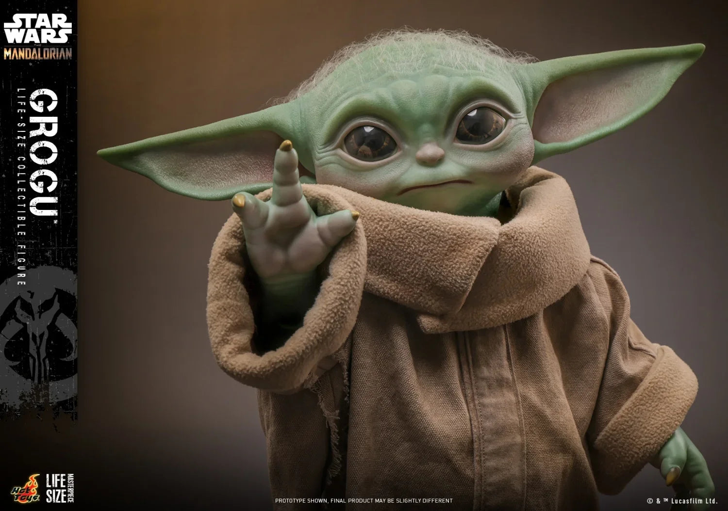 In Stock Hottoys LMS015 Star Wars Grogu 1/6 Soldier Dolls Anime Action Figure Toy Gift Model Collection Hobbies
