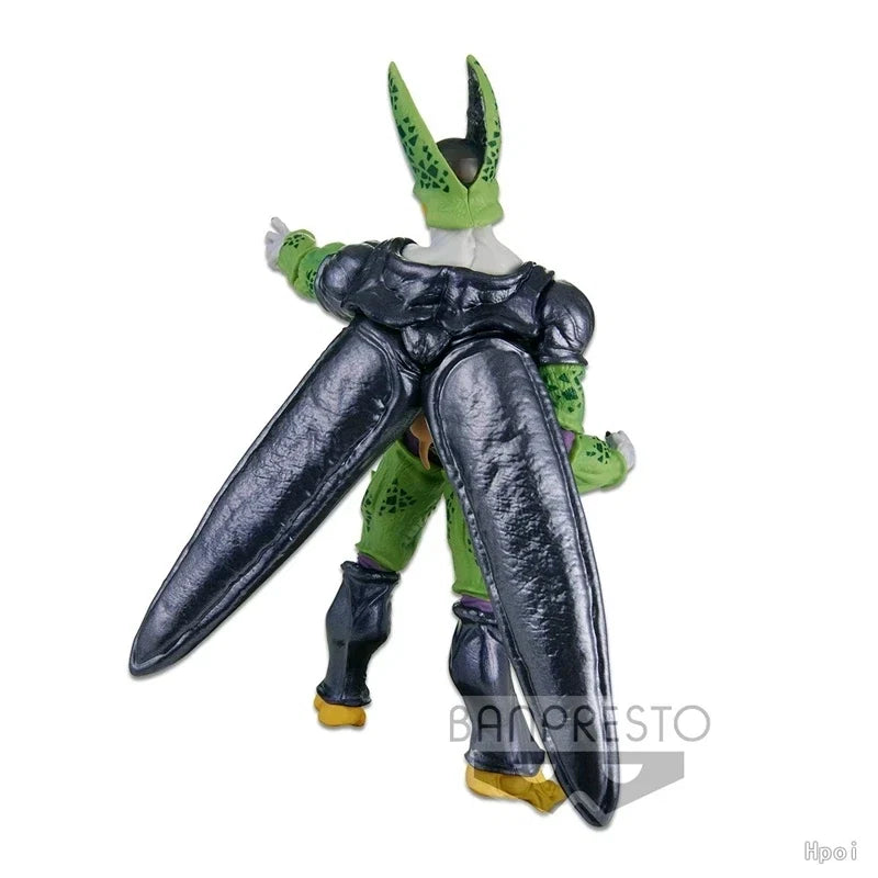 22CM Bandai Dragon Ball Anime Figure Cell Standing Figure Toy PVC Action Figure Figurine Collectible Model Toys Gift for Kids