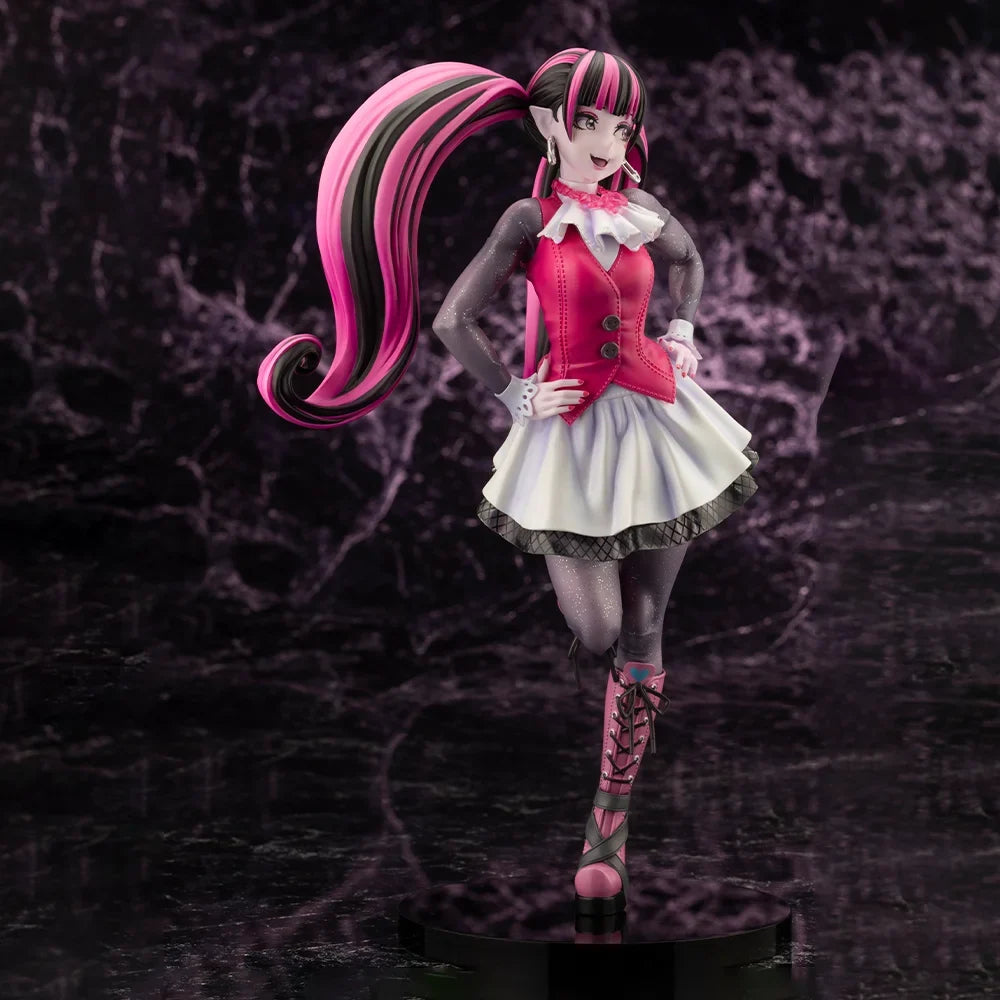 100%original Kotobukiya Monster High - Draculaura - Bishoujo Statue - 1/7 Anime Action Figures Model Collectio Toy